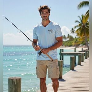 Men’s V-neck t-shirt